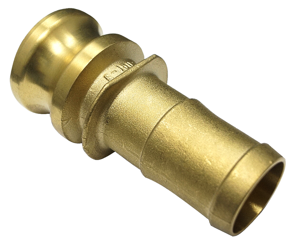 Brass Type E Male Adapter with Hose Shank