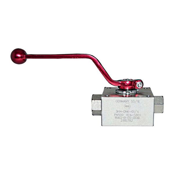 MHA Zentgraf high pressure ball valve