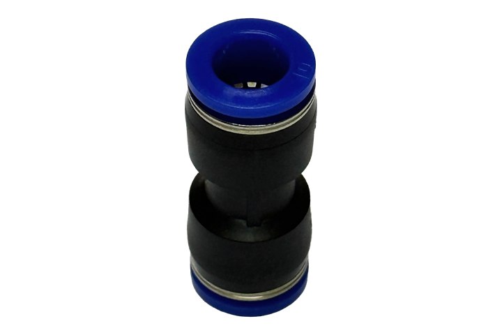 AF Hydro push-in union coupling, straight, two equal push-in ports