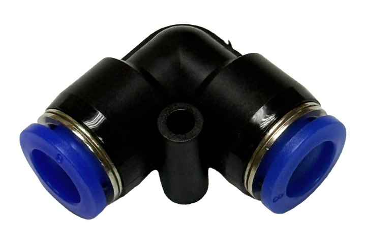 AF Hydro push-in union elbow, 90 degree, two equal push-in ports