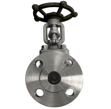 ANSI 150 SS316 flange end gate valve with handwheel