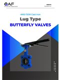 AF Hydro lug type butterfly valves catalogue cover