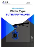 AF Hydro wafer type butterfly valves catalogue cover