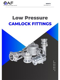 AF Hydro camlock fittings catalogue cover