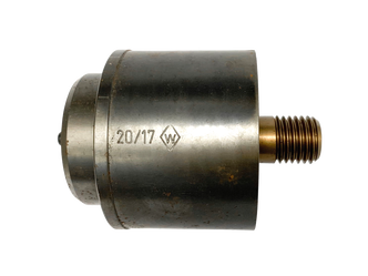 Walform reshaper, a cylindrical forming stud with a threaded shank, marked 20/17