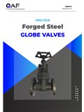 AF Hydro ANSI 150 A105 forged steel globe valves catalogue cover