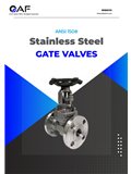 AF Hydro ANSI 150 SS316 flange end gate valves catalogue cover