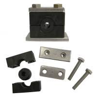 Tubeclo rubber insert clamp