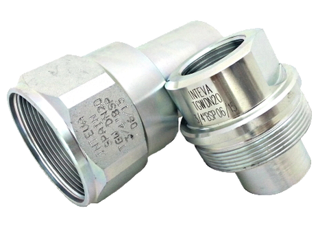 203 Series TGW screw locking quick release coupling pair stamped INTEVA TGW DN20 3/4 inch BSP