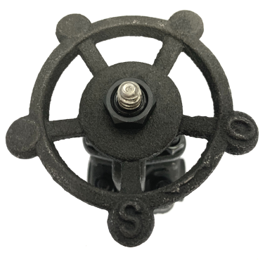 Socket weld forged steel gate valve showing the weld socket